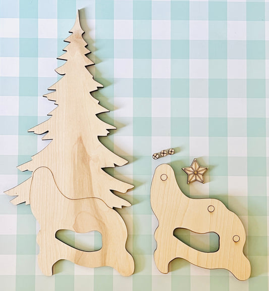 Christmas Tree Saw Stand DIY KIT