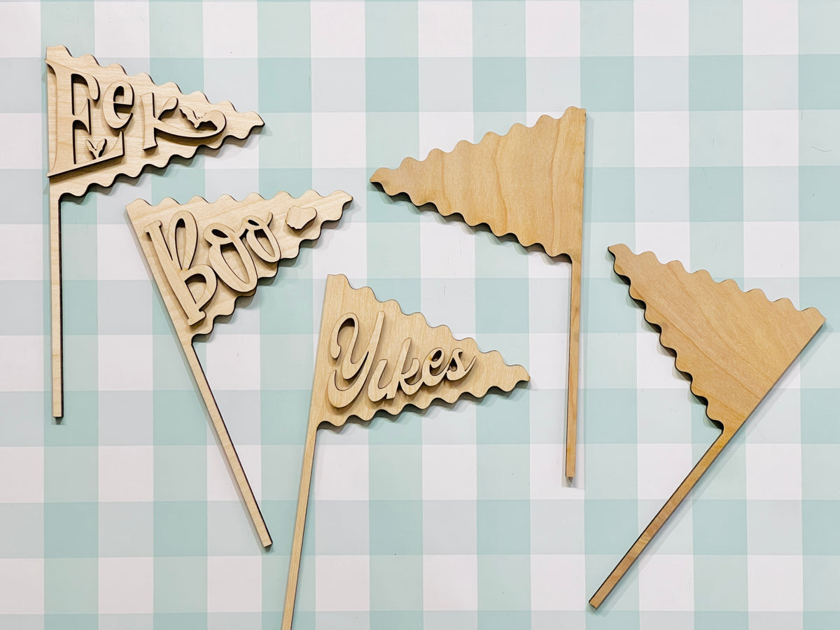 Halloween Pennant Flags DIY KIT - 416
