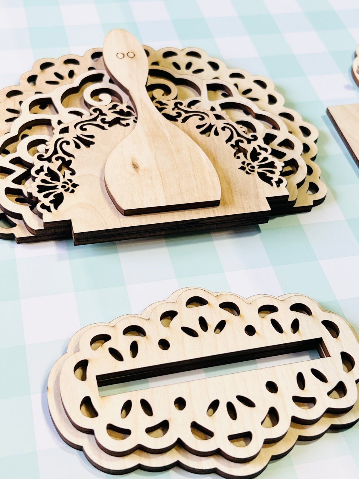 Thankful Doily Turkey DIY KIT - 378