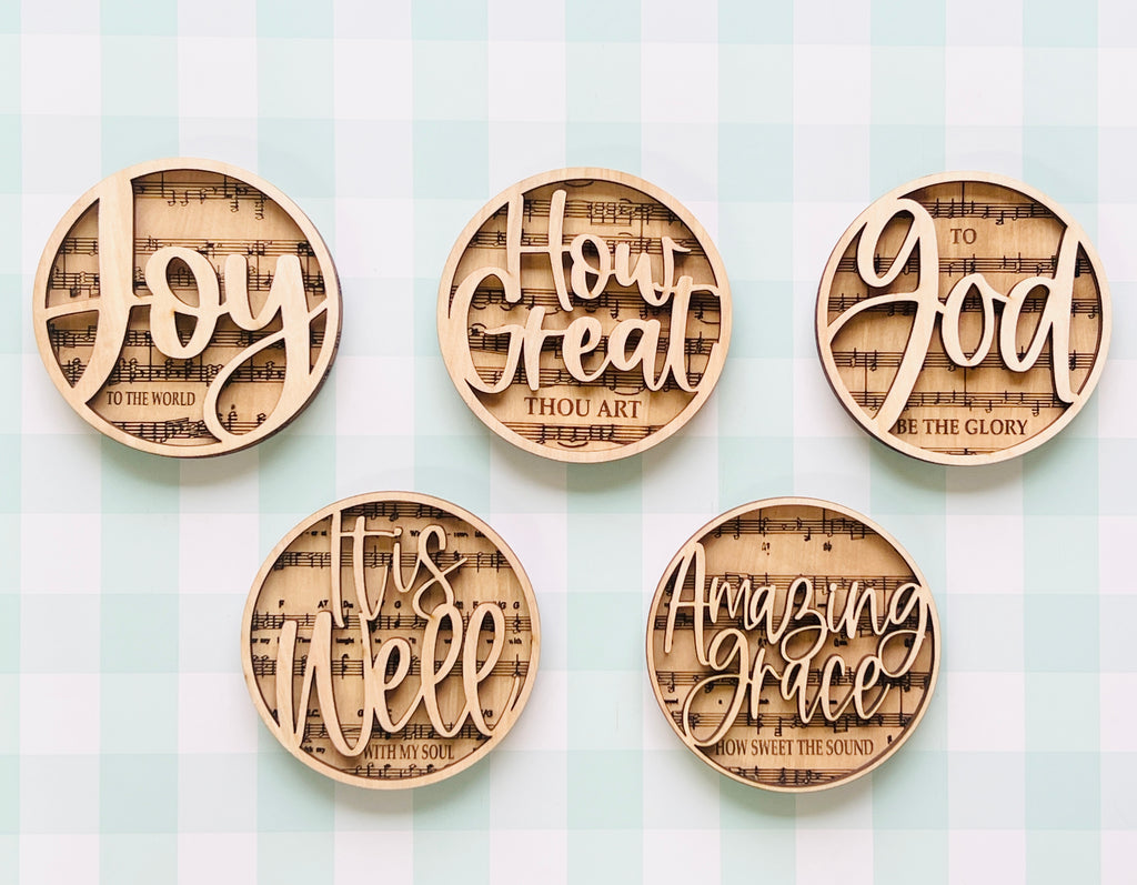 Mini Hymn Signs DIY KIT - 142