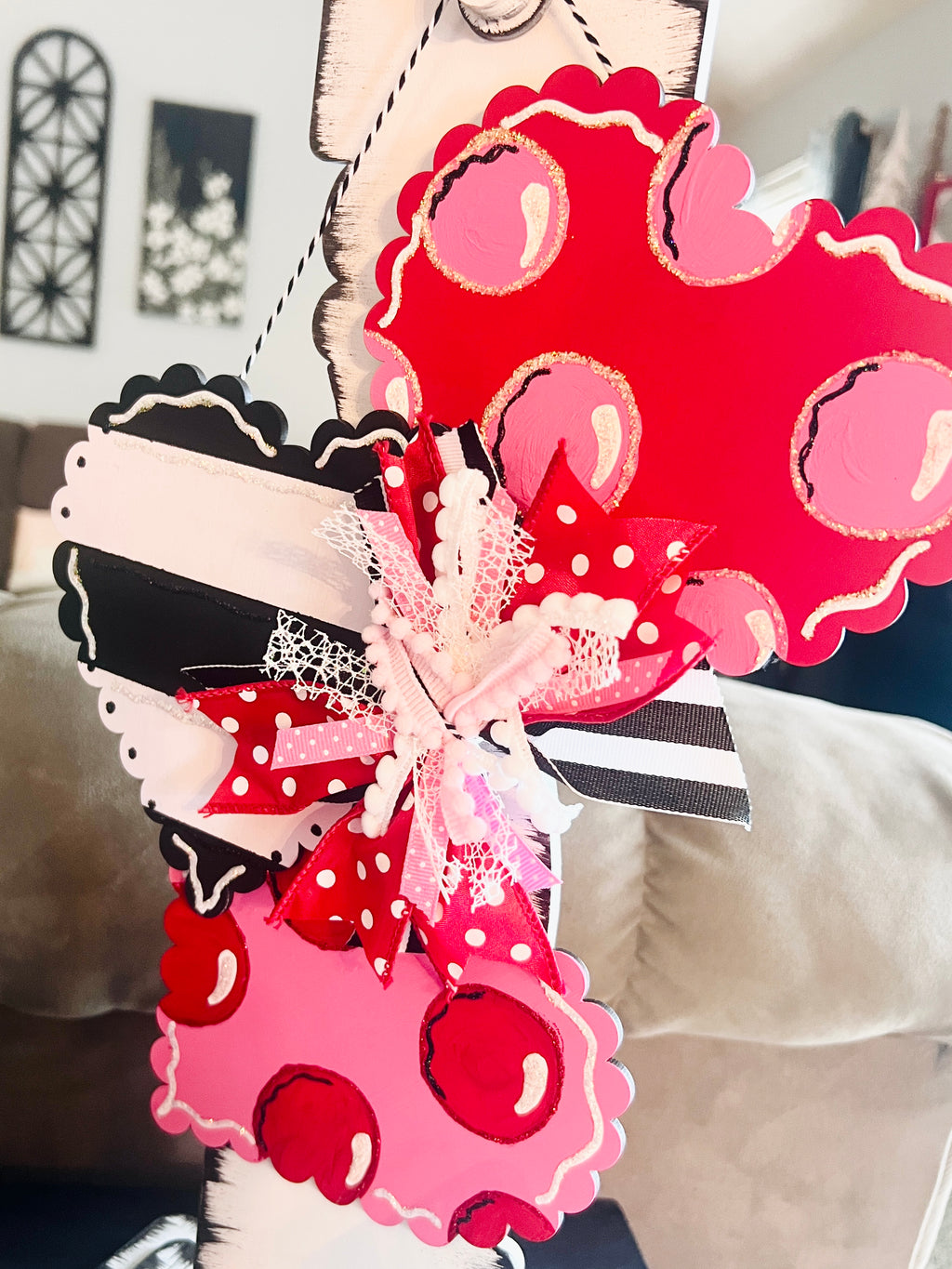 Scalloped Heart Cutouts - Set of 3 BLANK - 621
