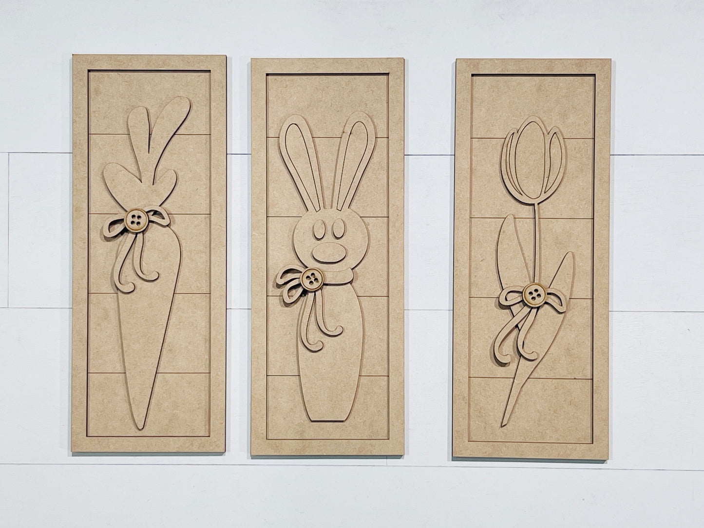 Easter Trio Sign Set BLANKS