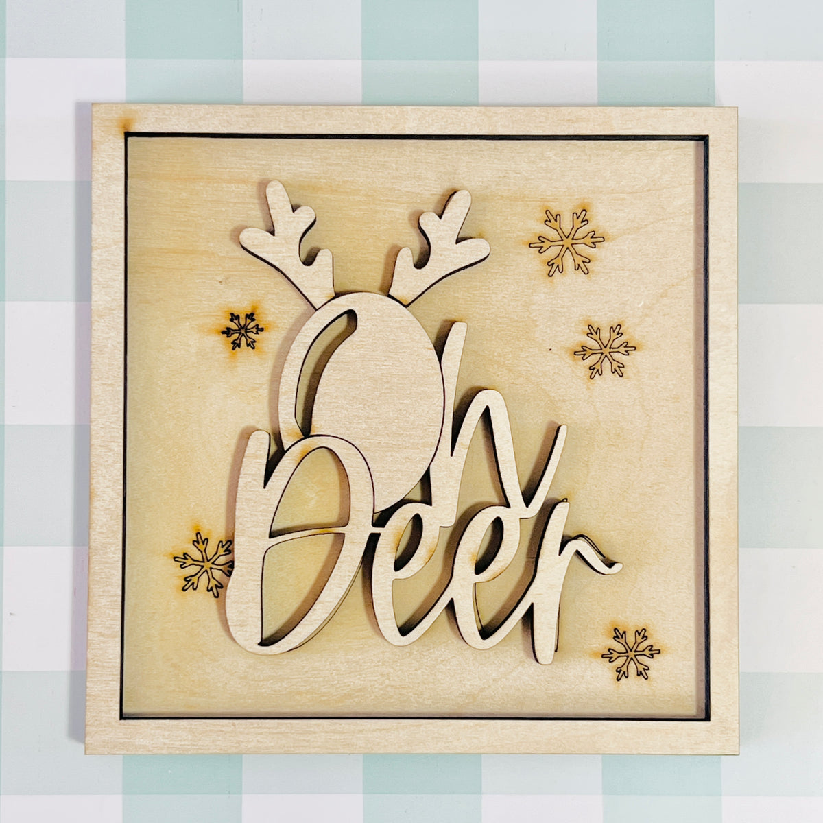 Oh Deer Mini Sign DIY KIT - 149
