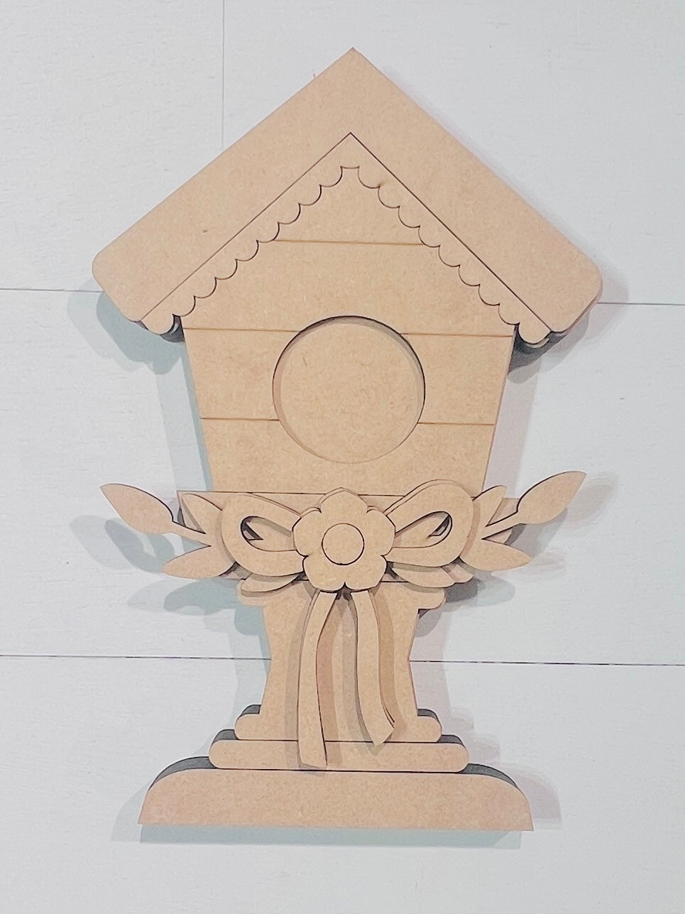 Chunky Floral Birdhouse DIY Kit