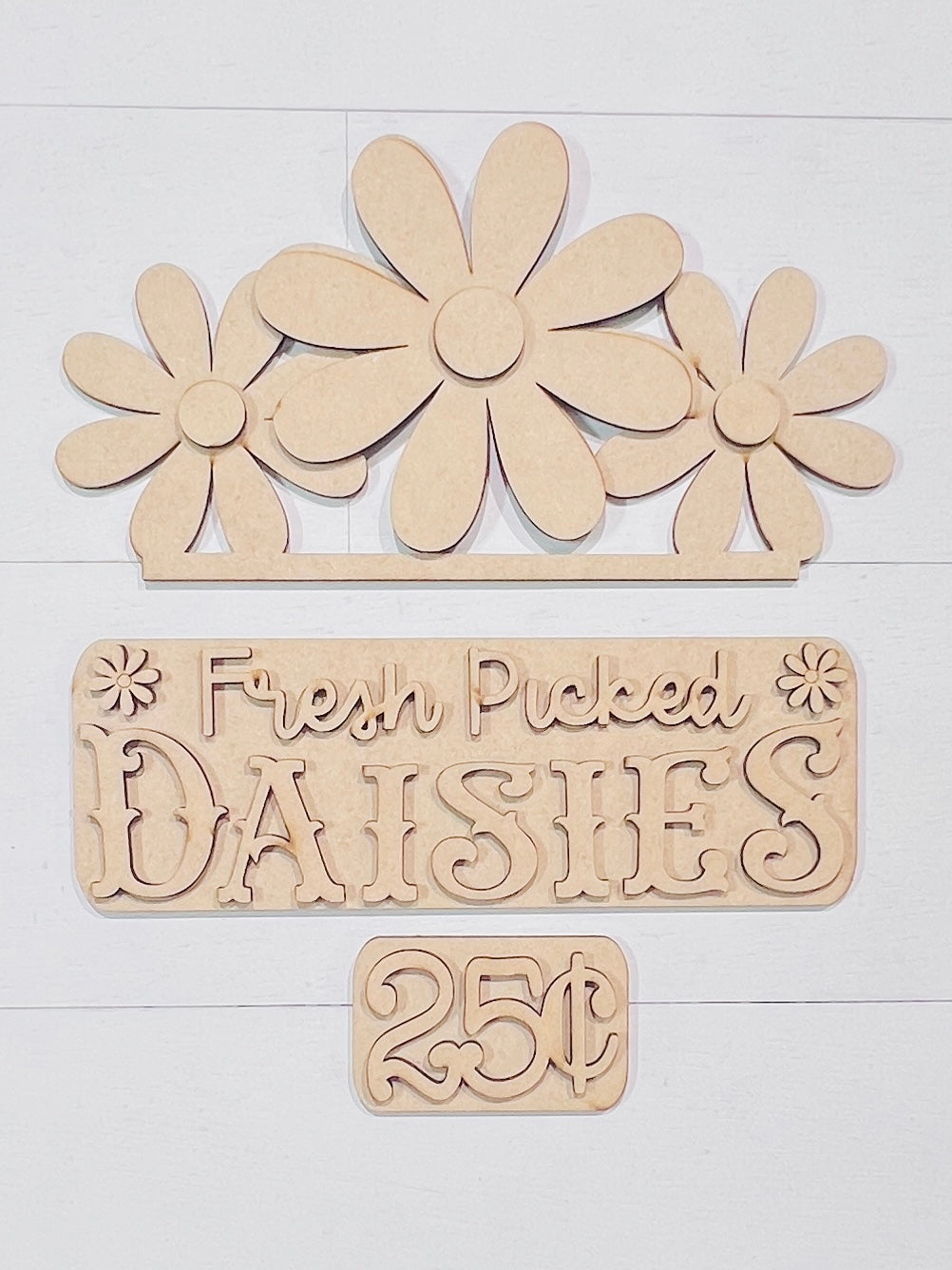Fresh Picked Daisies Interchangeable BLANK - 427