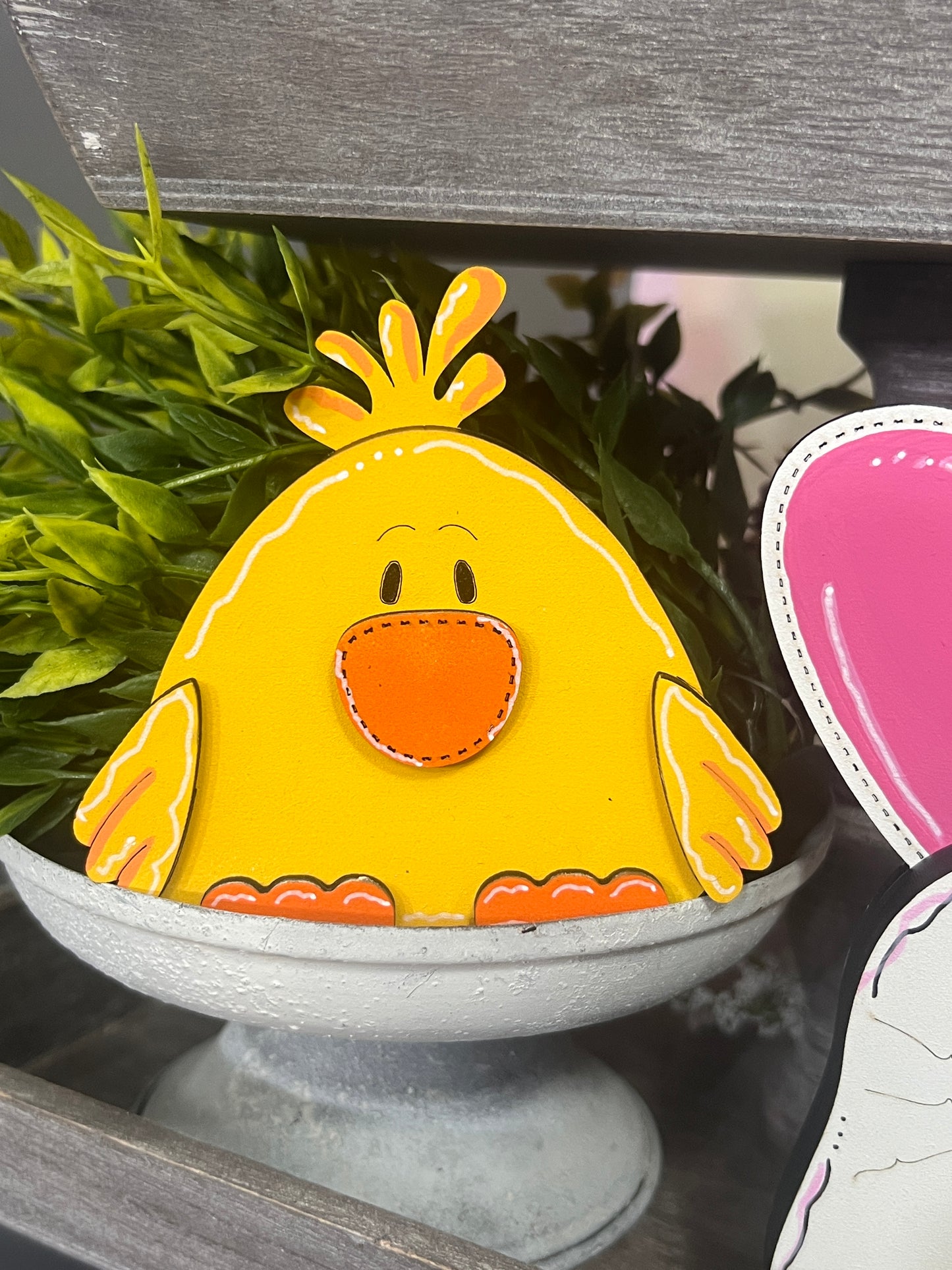 Easter Bunny and Chick Trio DIY BLANK