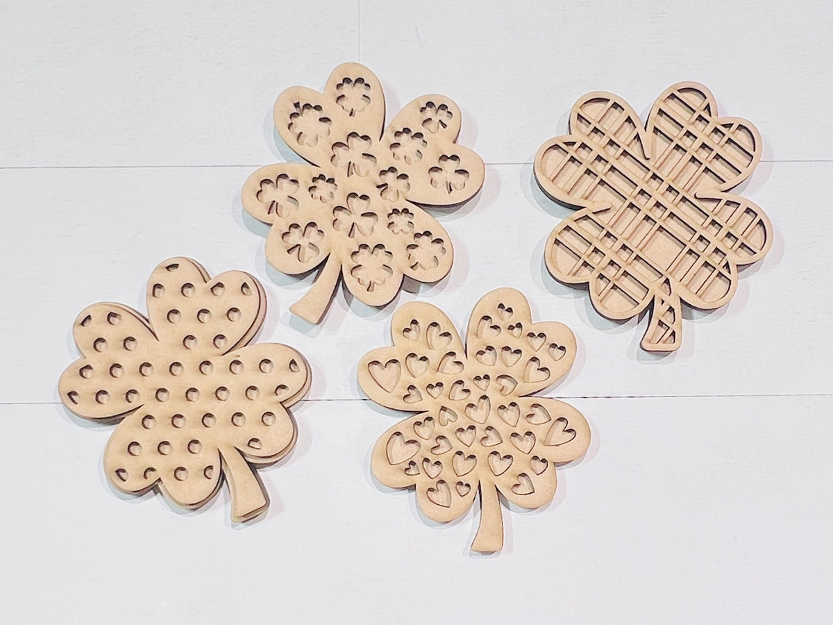 Shamrock Shelf Sitters DIY Blanks - 535