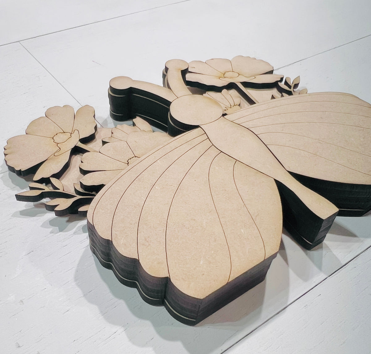 Wildflower Butterfly Shelf Sitter DIY - 543