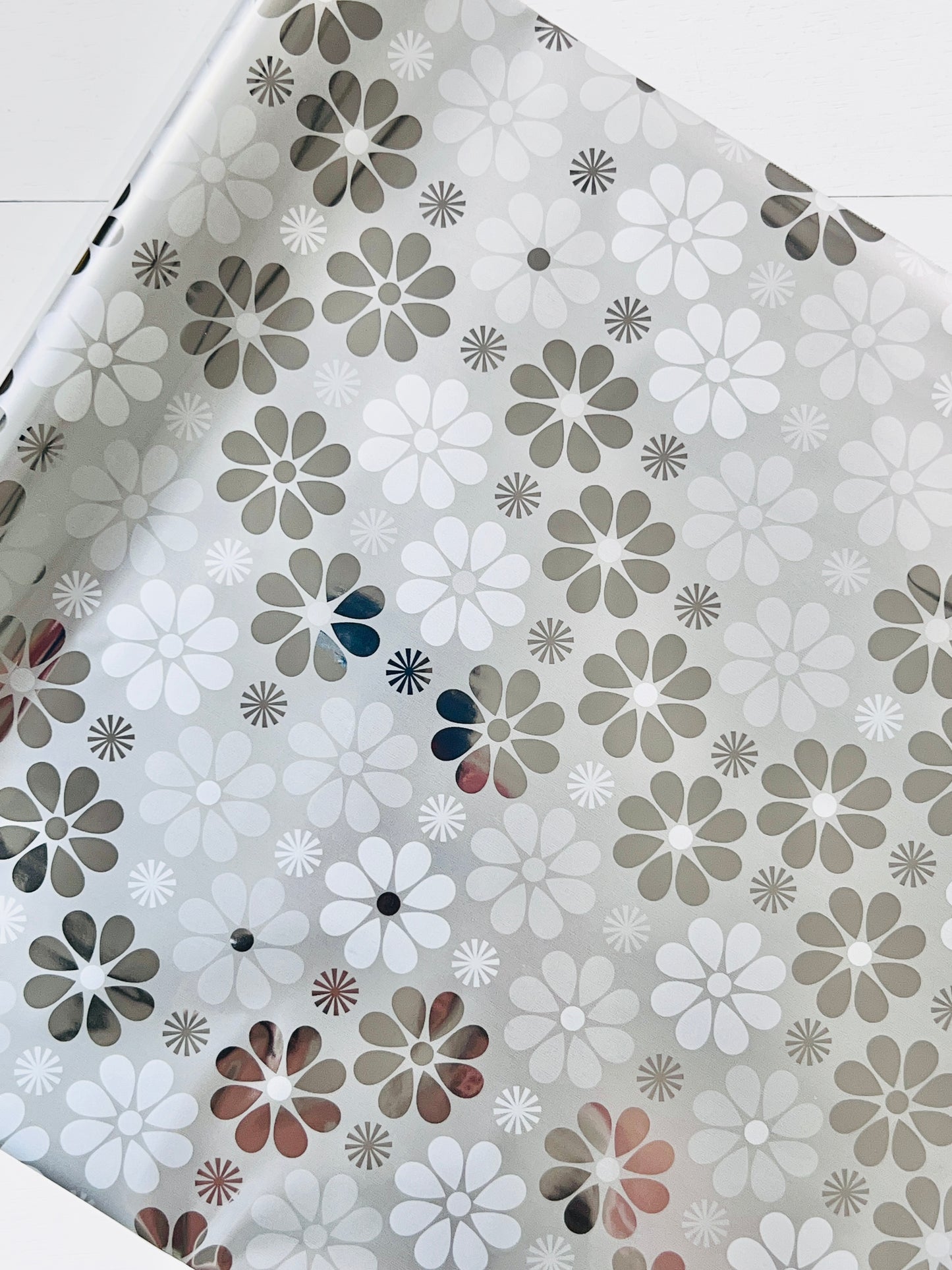 Zoey's Flowers - Silver Foil