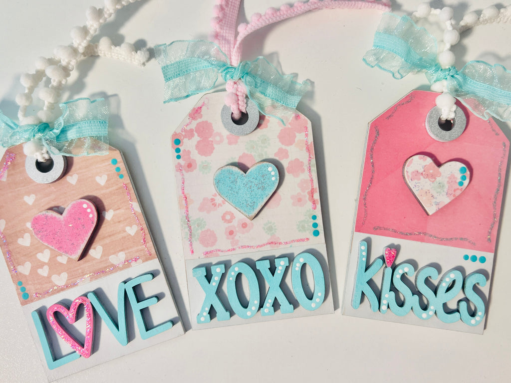 Valentine's Tag Set DIY Blanks - 624