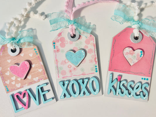 Valentine's Tag Set DIY Blanks