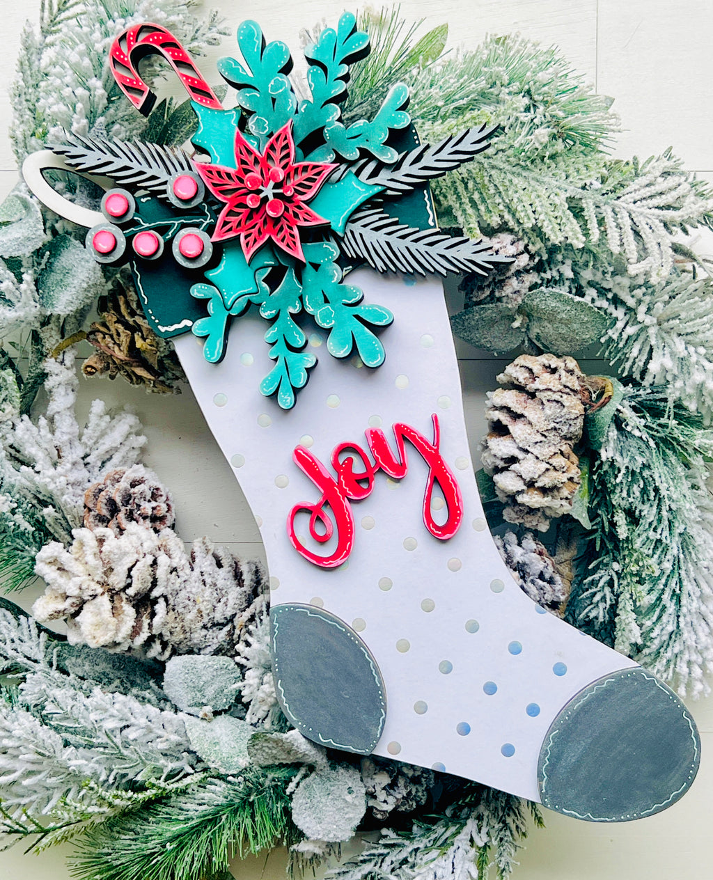 Joy Stocking DIY KIT - 132