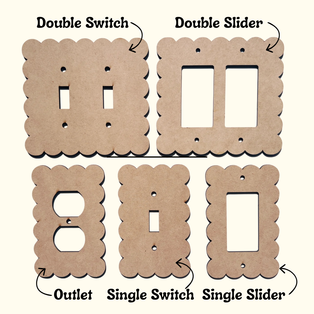 Scalloped Switch & Outlet Covers
