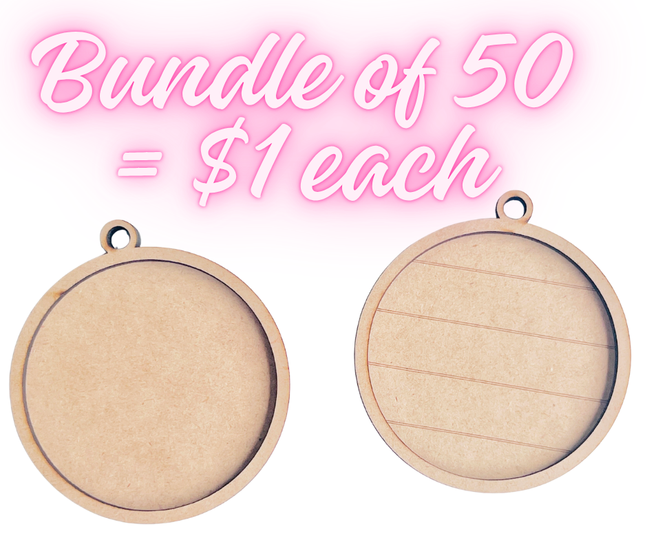 Plain Round Ornaments - SPECIAL BUY