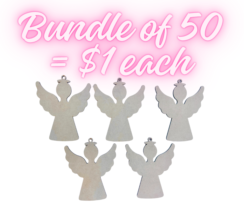 Angel Ornament Blank Kit