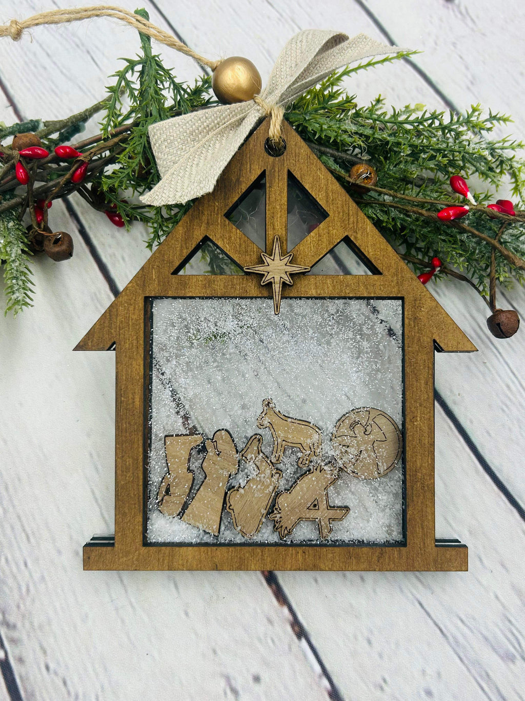 Nativity Shaker Ornament KIT - 146