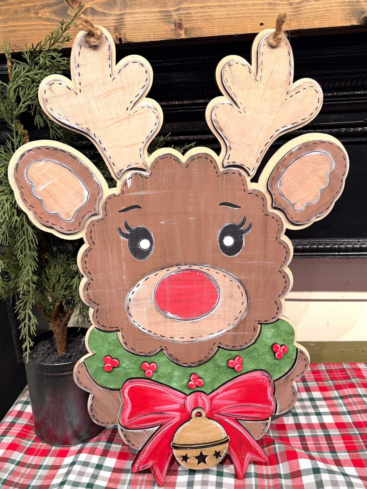 Reindeer Hanger Blank