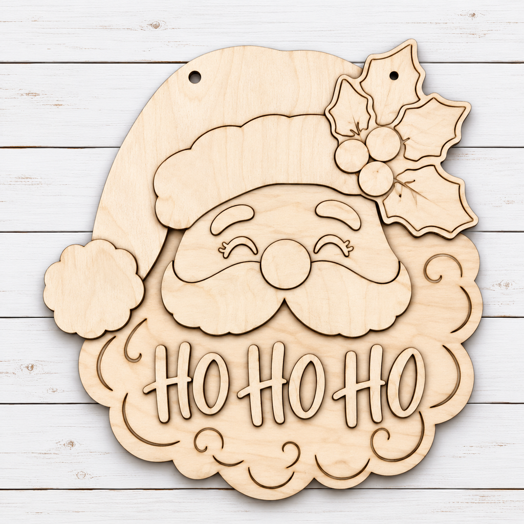 Santa HO HO HO Hanger