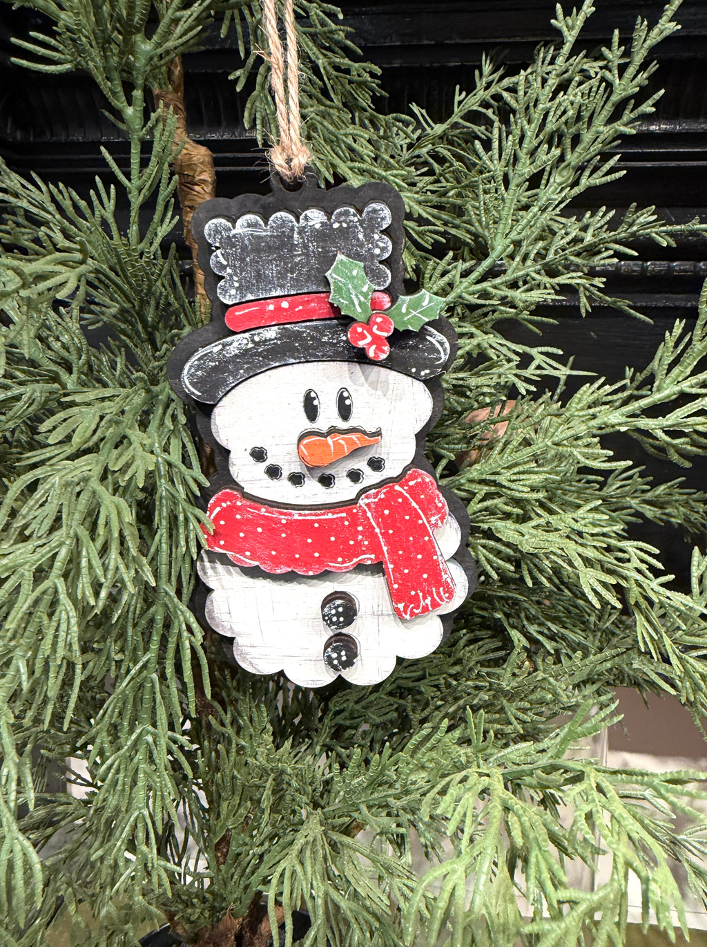 Snowman Ornament Blank
