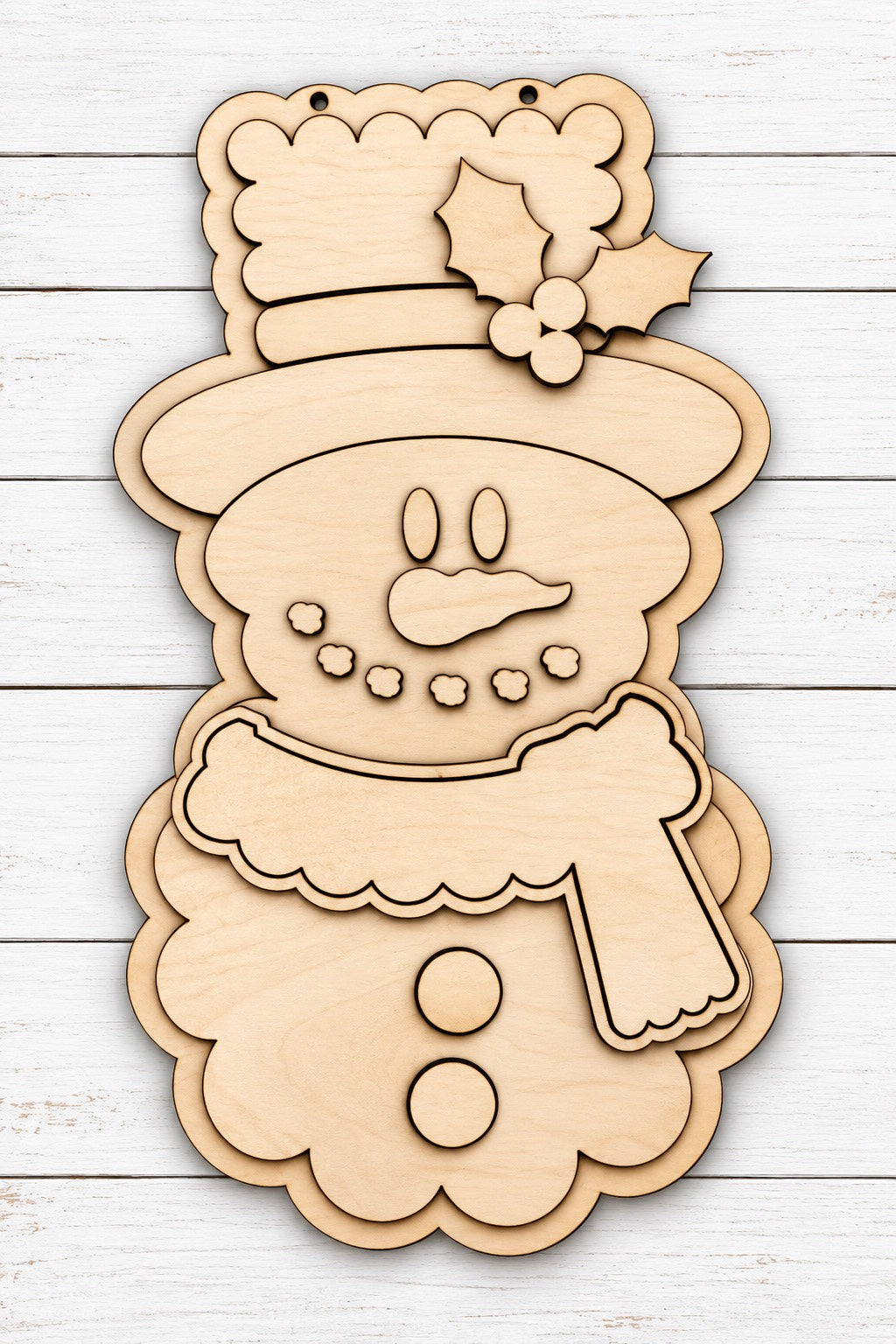 Snowman Door Hanger