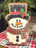 Standing Snowman Shelf Sitter