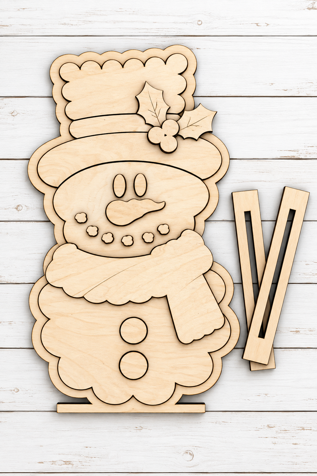 Standing Snowman Shelf Sitter
