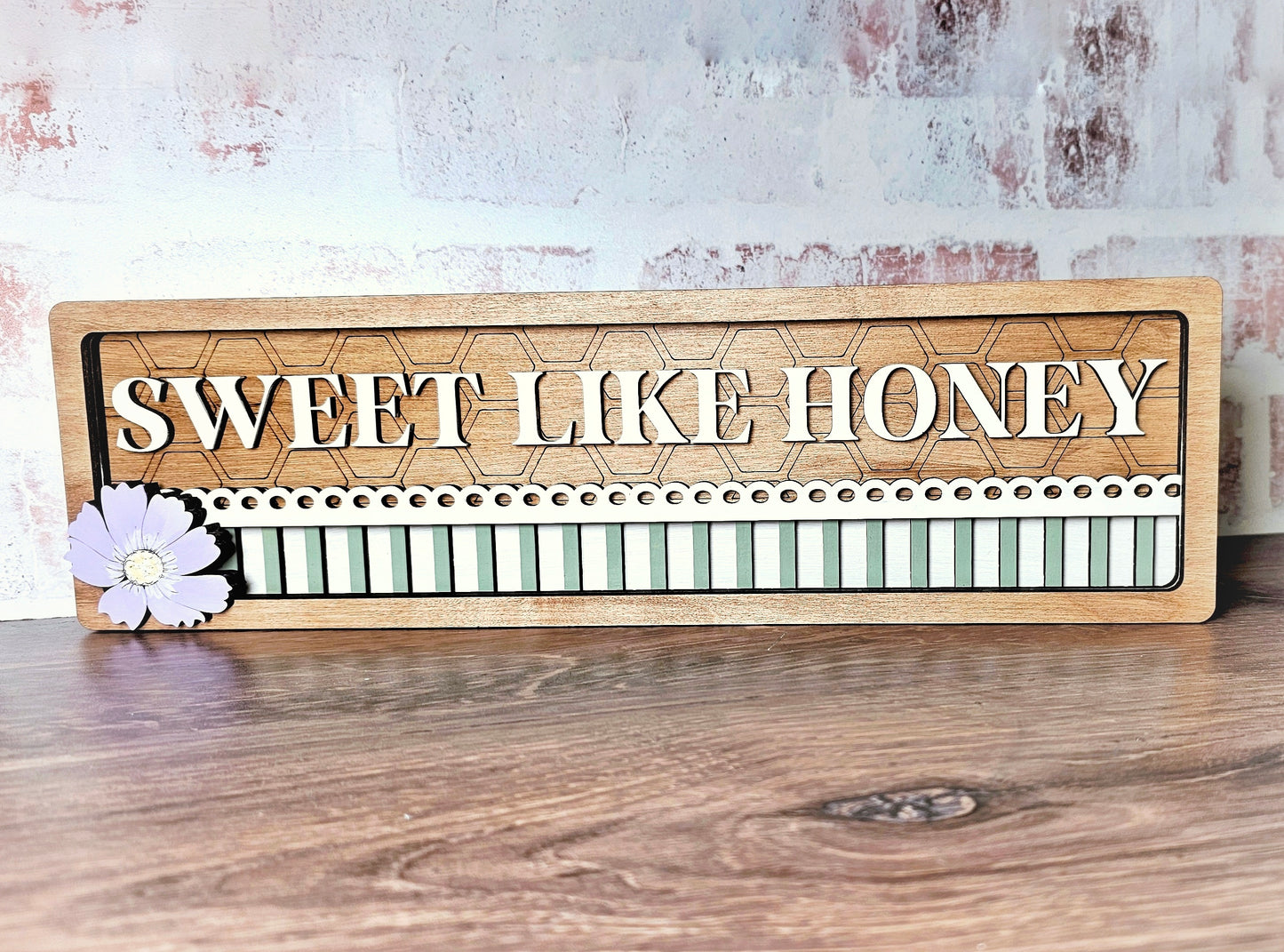 Bees + Blooms - "Sweet Like Honey" DIY Blank