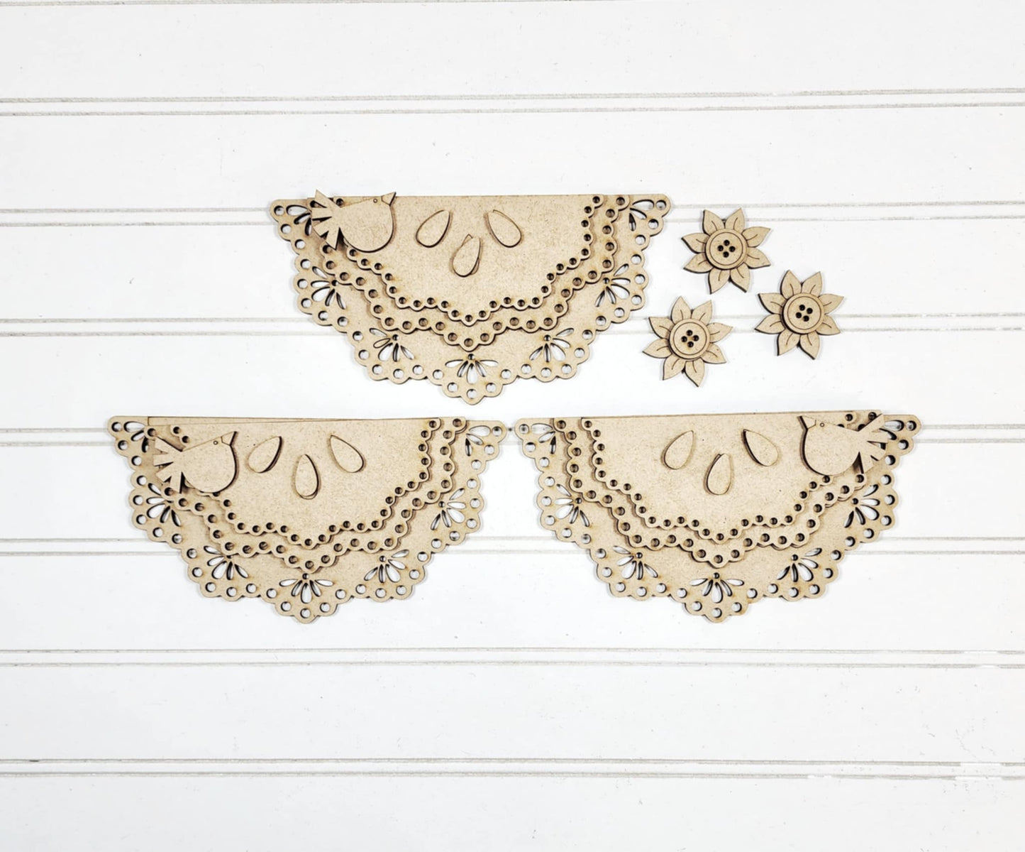 Vintage Watermelon Banner BLANK