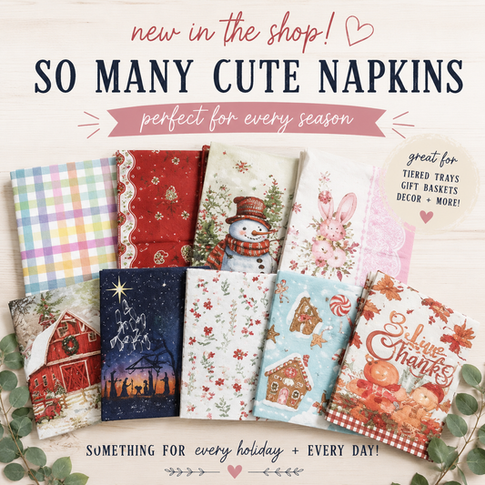 Napkin Bundles - LIMITED QTY