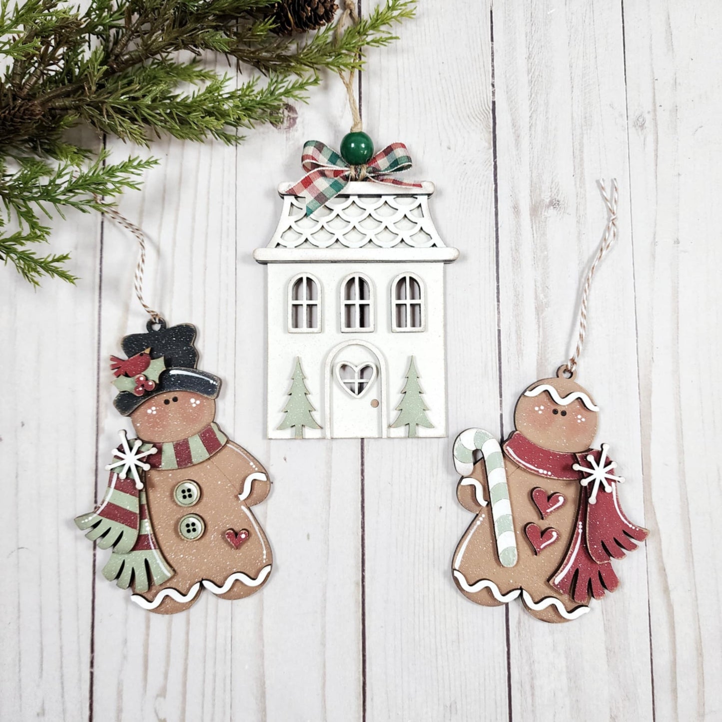 Victorian Gingerbread Ornaments