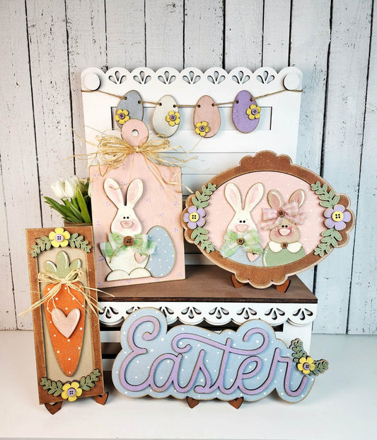 Prim Easter Decor Set