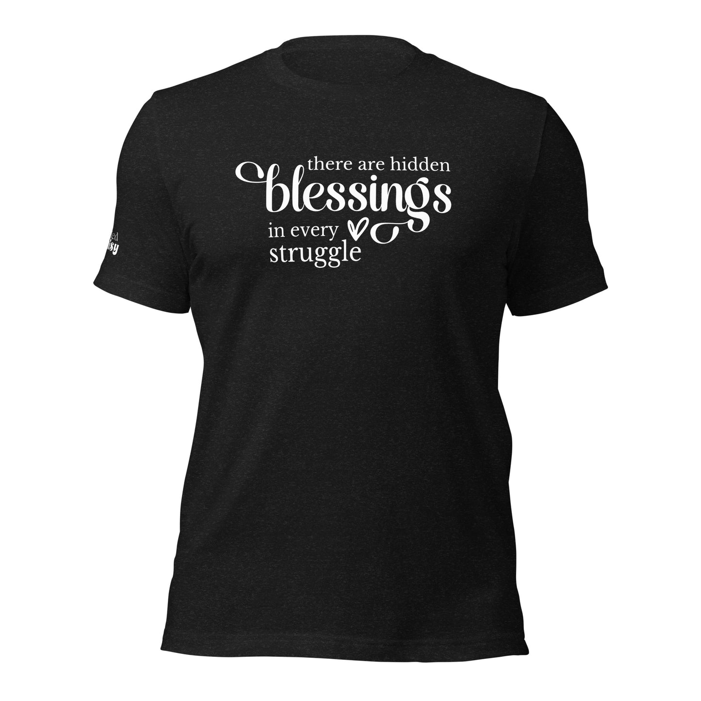 Hidden Blessings RD Branded Unisex t-shirt