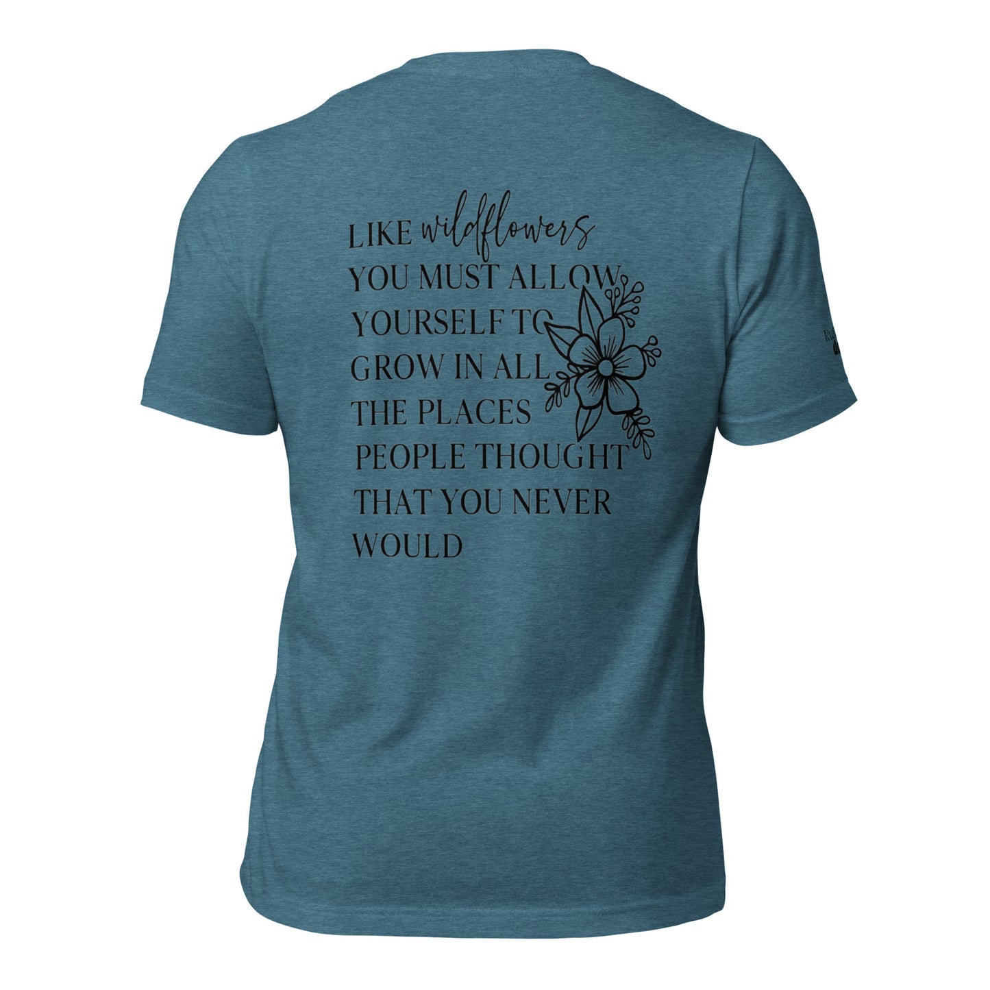 Like Wildflowers RD Branded Unisex t-shirt