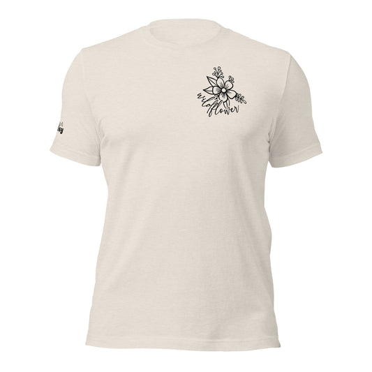 Like Wildflowers RD Branded Unisex t-shirt