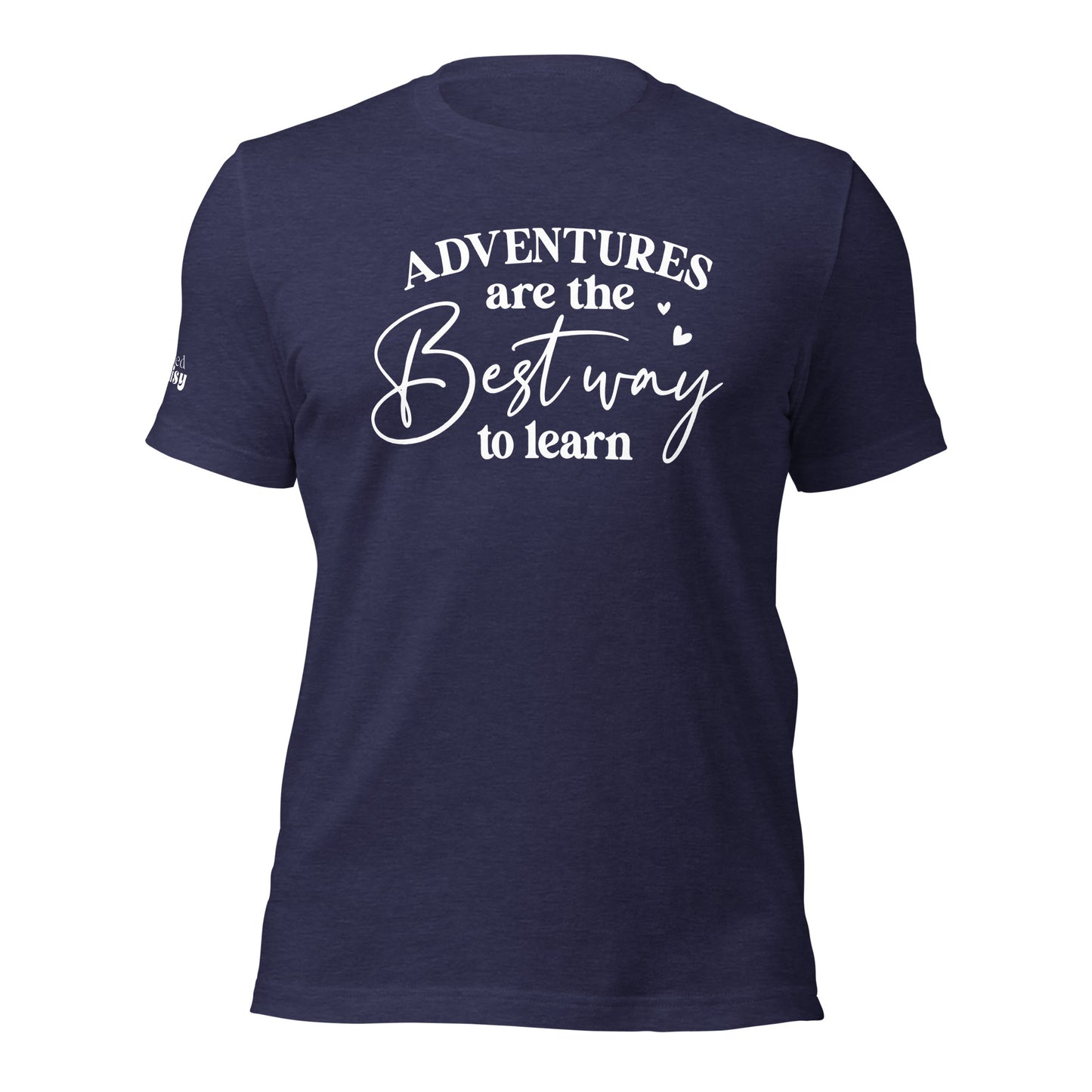 Adventures Best Way to Learn Branded RD Unisex t-shirt