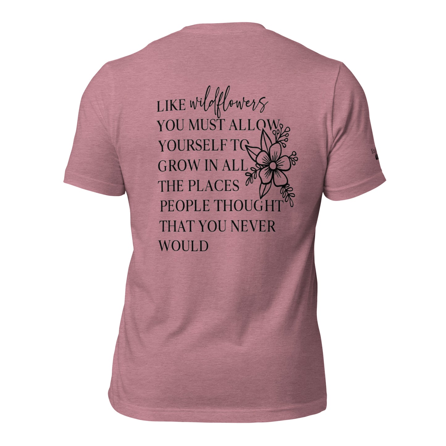 Like Wildflowers RD Branded Unisex t-shirt