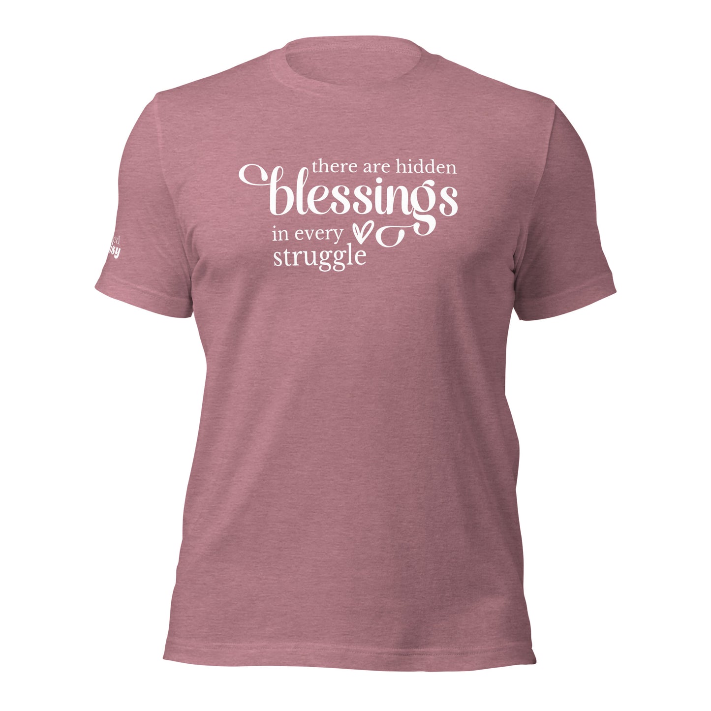 Hidden Blessings RD Branded Unisex t-shirt