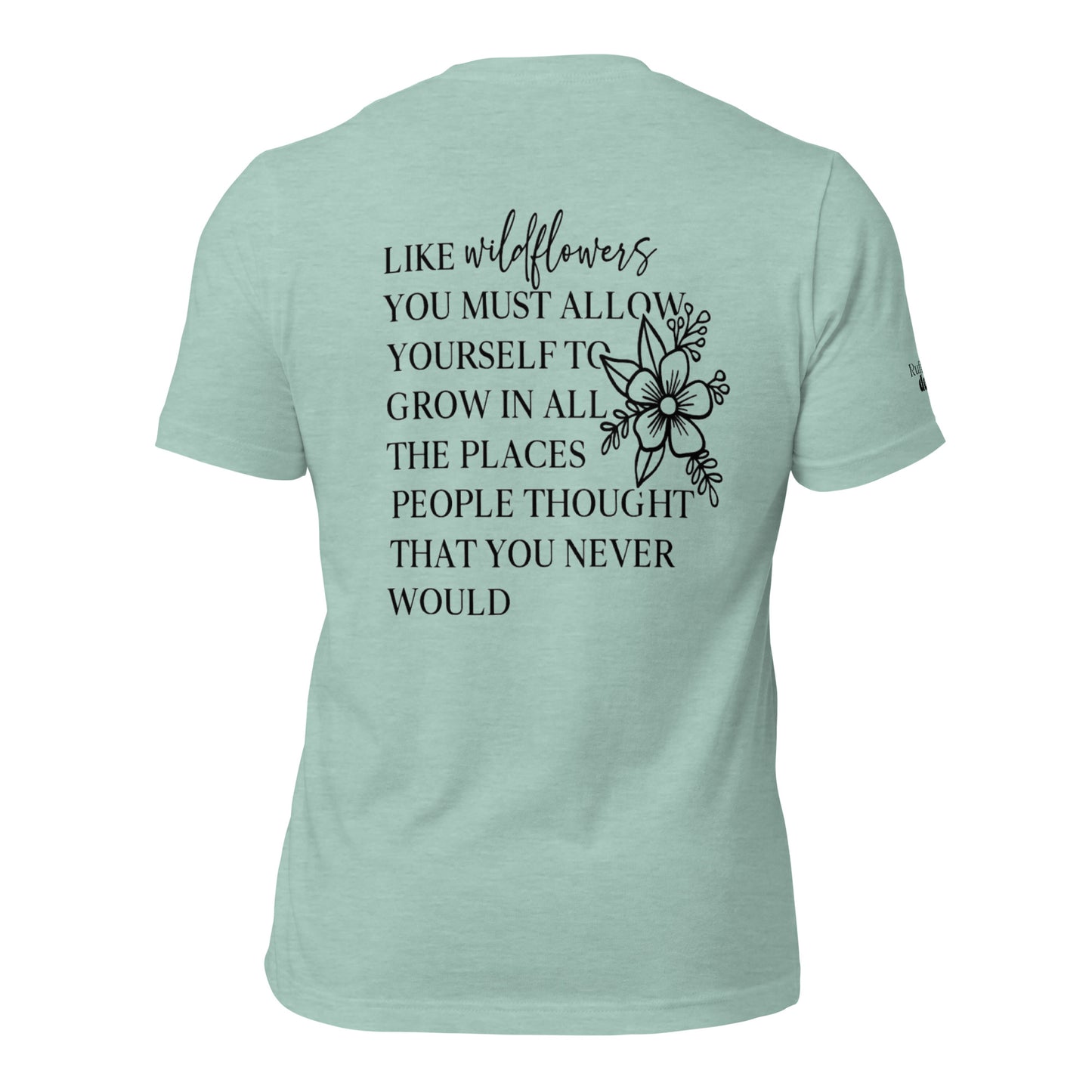 Like Wildflowers RD Branded Unisex t-shirt