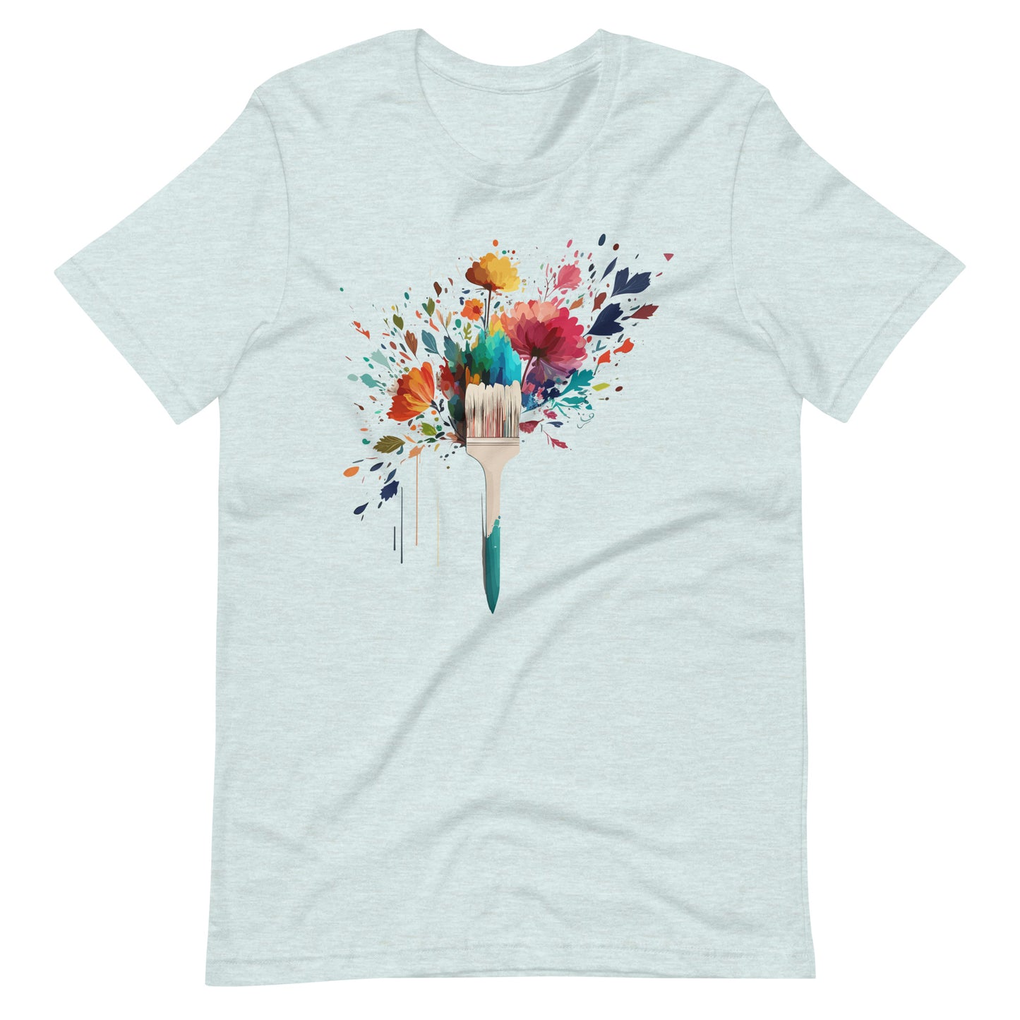 Floral Paintbrush RD Branded Shirt