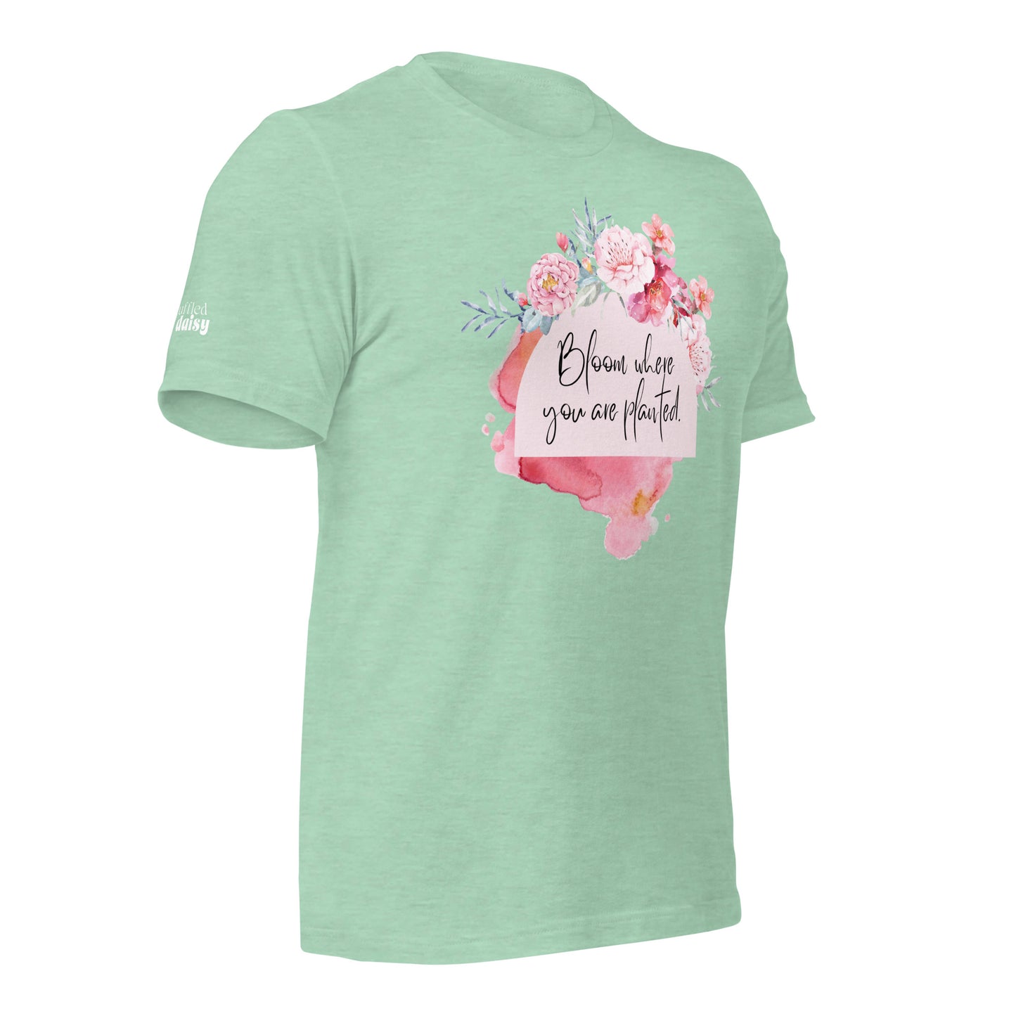 Bloom Where You're Planted RD Branded Unisex t-shirt