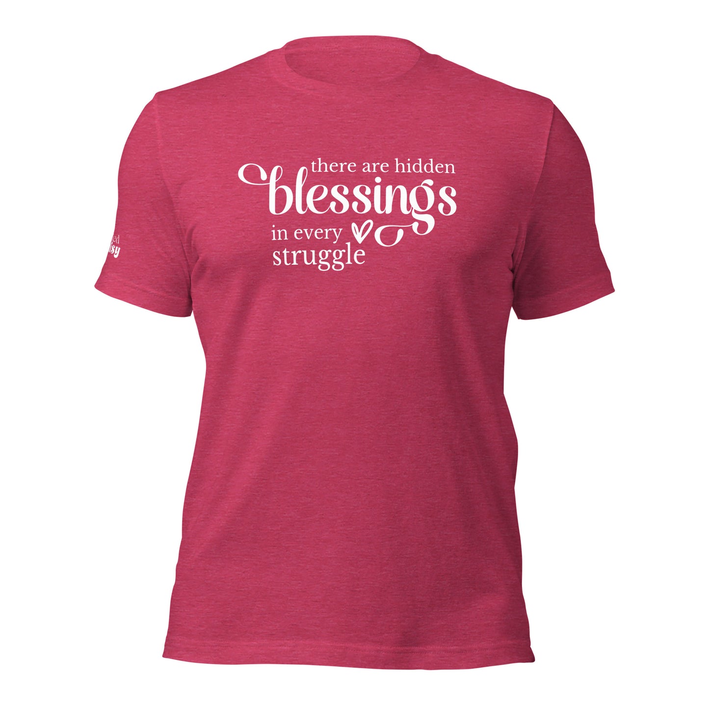 Hidden Blessings RD Branded Unisex t-shirt