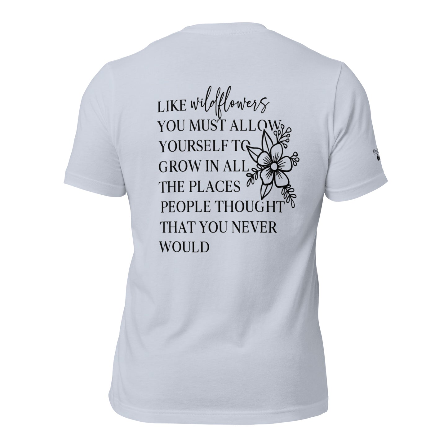 Like Wildflowers RD Branded Unisex t-shirt