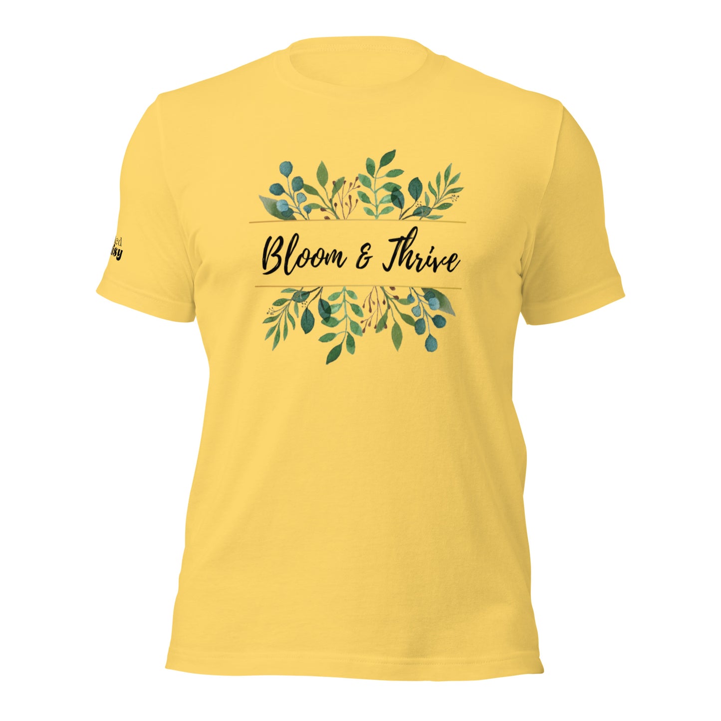 Bloom and Thrive Branded Unisex t-shirt