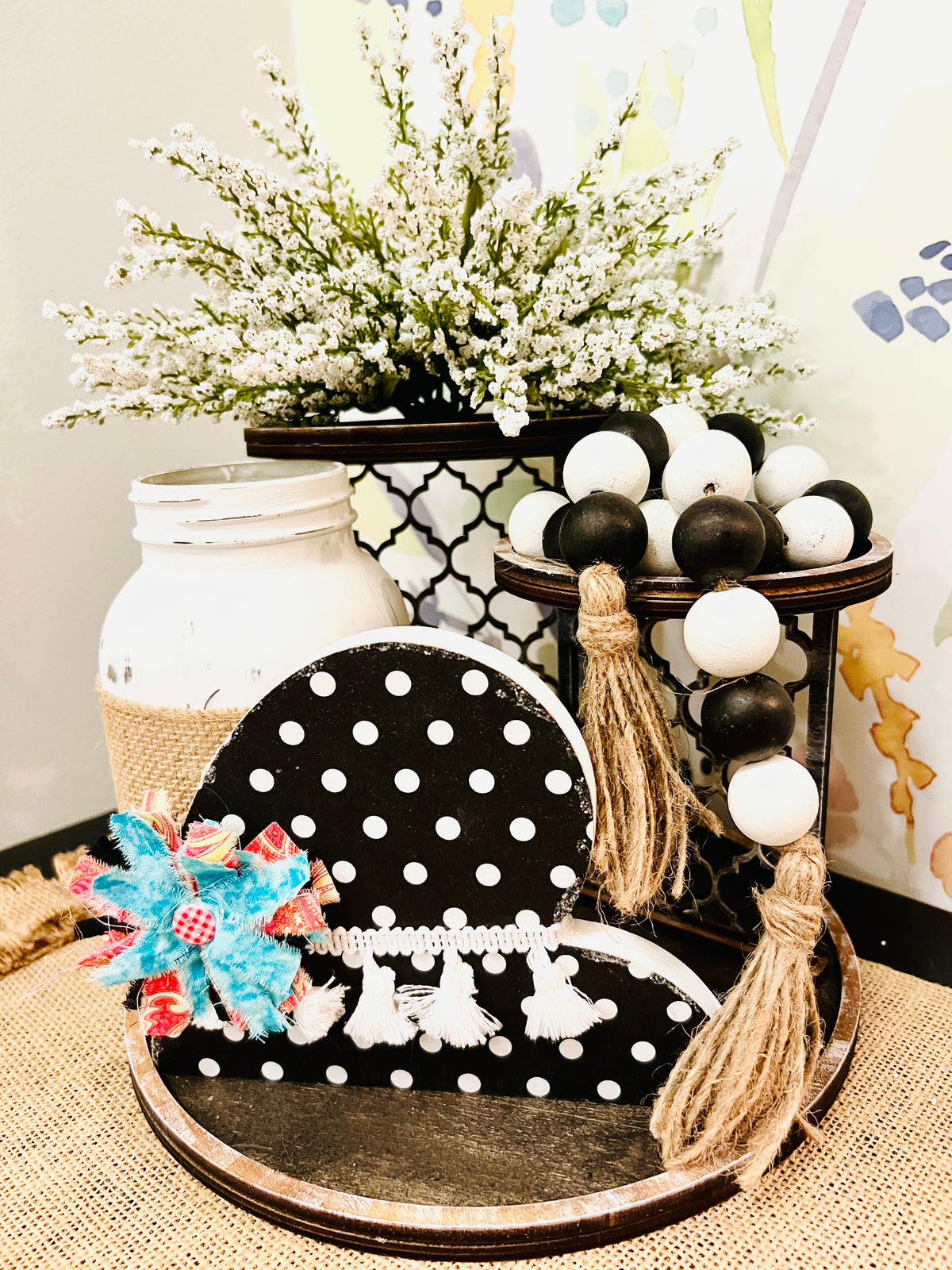 Moroccan Style Tiered Tray DIY KIT - 604