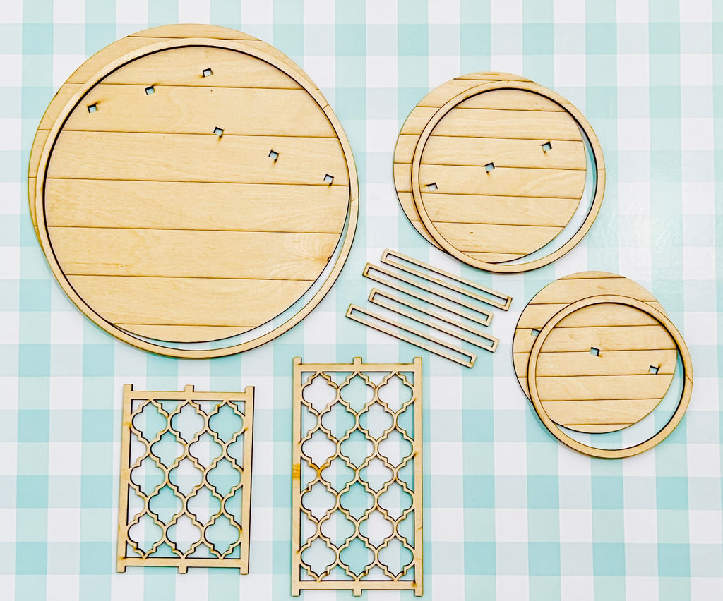 Moroccan Style Tiered Tray DIY KIT - 604