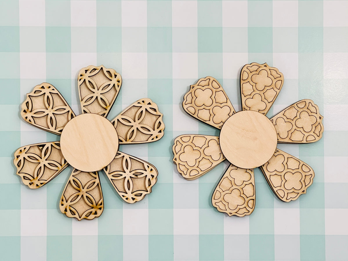 Layered Daisy Flowers DIY KIT