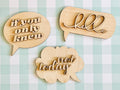 Tiered Tray Thought Bubbles DIY KIT