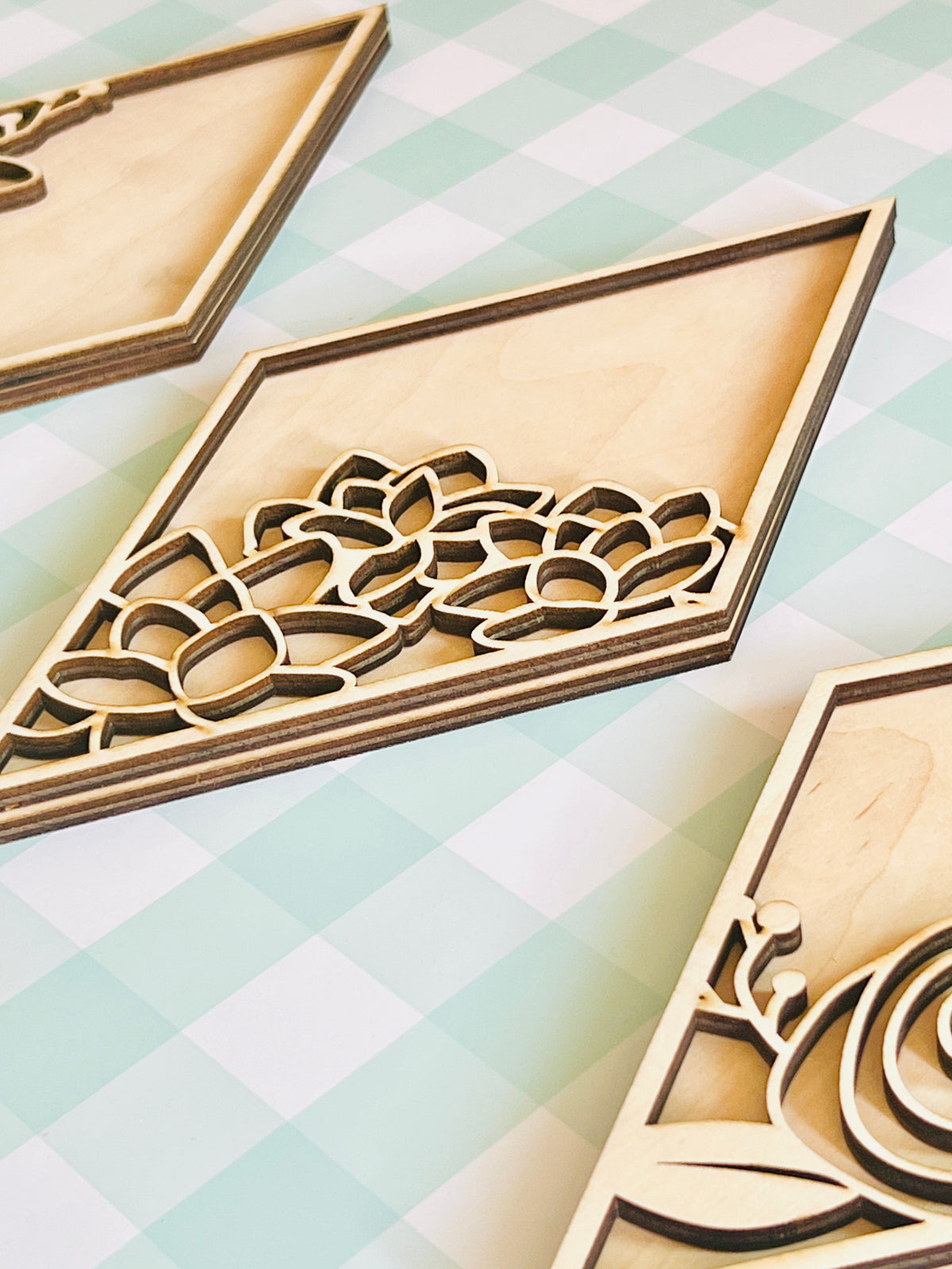 Floral Trio Wall Accents DIY KIT