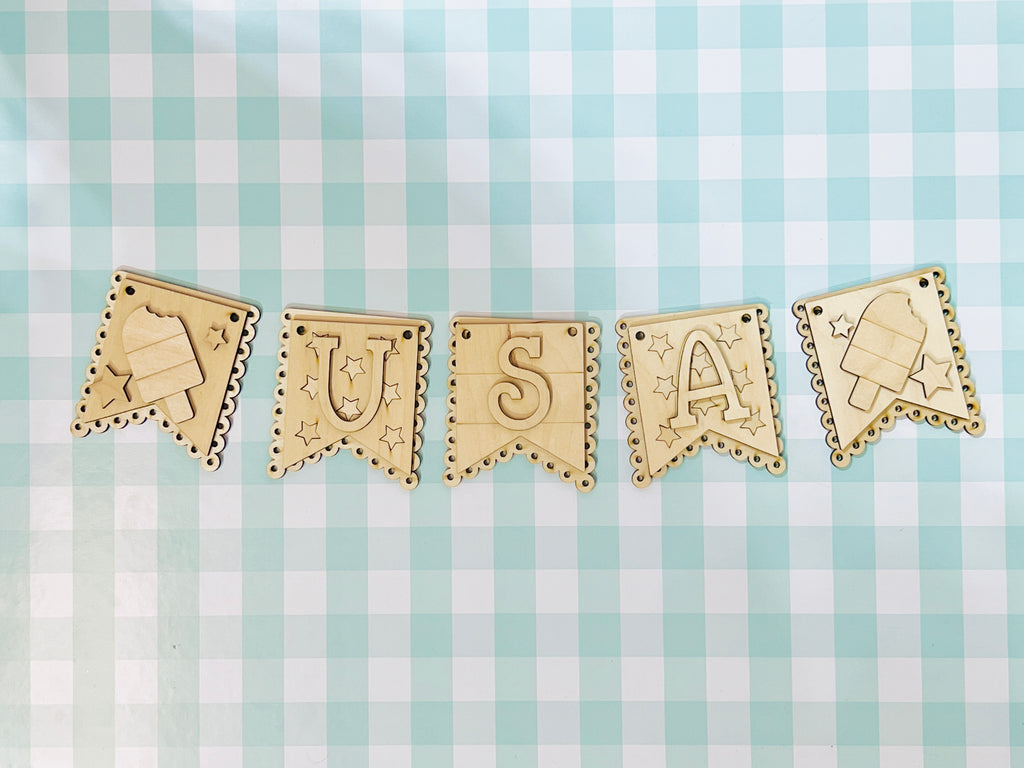 USA Banner DIY KIT