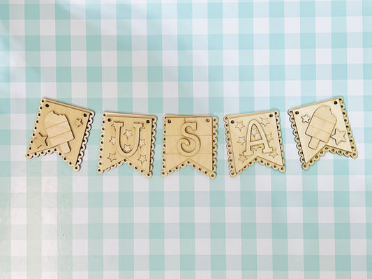 USA Banner DIY KIT